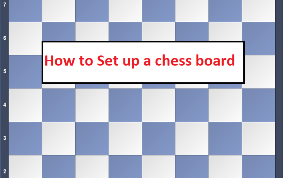 How to Set Up A Chess Board [Explained]