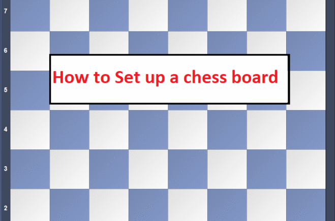 How to Set Up A Chess Board [Explained]