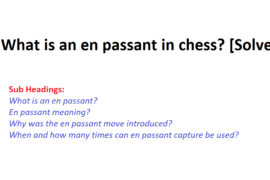 What is an en passant in chess [Explained]