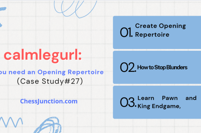 calmlegurl: You need an opening repertoire (Case Study#27)