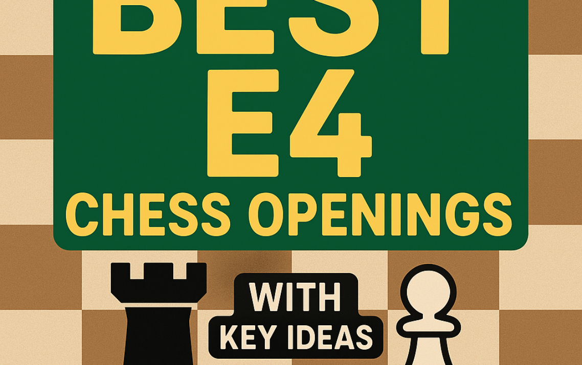 Best E4 Chess Openings with Key Ideas