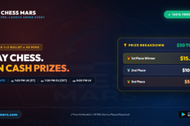 Pre-Launch Prized Chess Tournament: 100% Free Entry & $30 Cash Prizes!